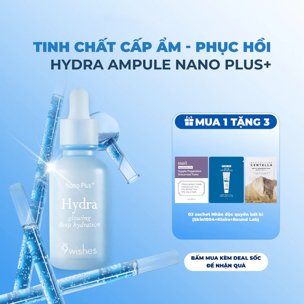 9 Wishes Hydra Ampule Nano Plus+ 9 Wishes Hydra Ampule Nano Plus+