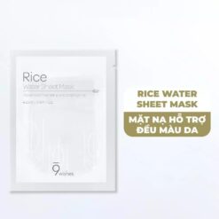 9 Wishes Rice Water Sheet Mask