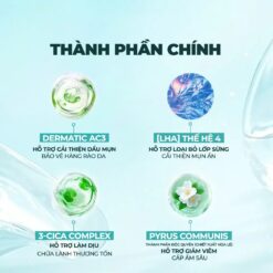 Thành phần 9 Wishes Dermatic Cica Toner